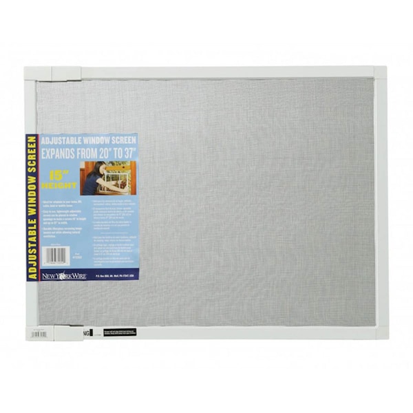 Adfors Saint-Gobain ADFORS 20 37 in. W in. Fiberglass Adjustable Window Screen FSP8556-U - main